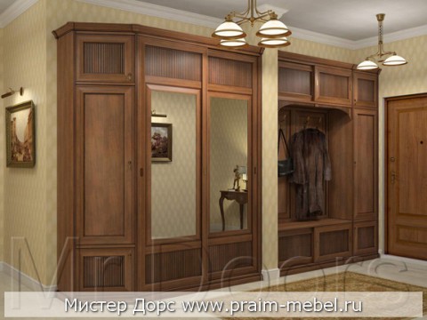 Классическая прихожая на заказ
