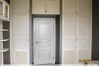 Встроенный шкаф Mr.Doors в декоре «Декапе жемчуг»