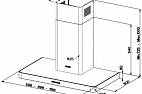 Вытяжка без купола Faber T-Light EV8P X A90