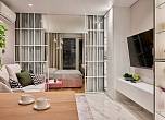 Проект-решение Квартира 45м² для девушки с утонченным вкусом