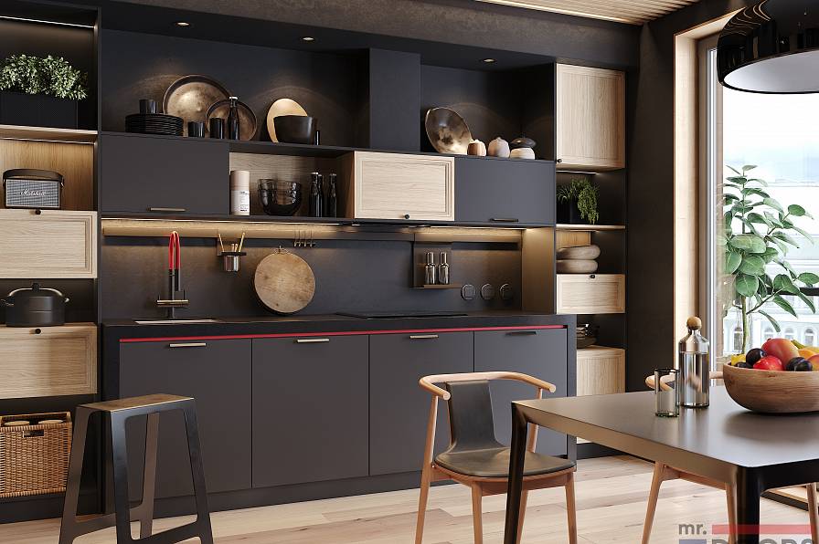 Кухня, коллекция "Метрополитан" (арт. 184)