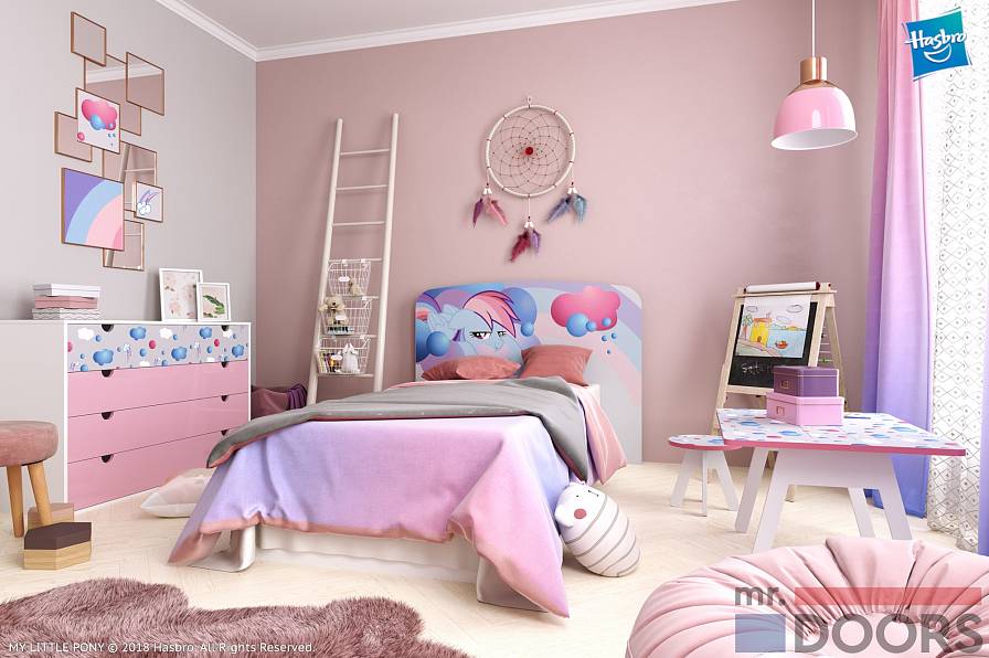 Подростковая "My Little Pony", Радуга Дэш (арт. 034)